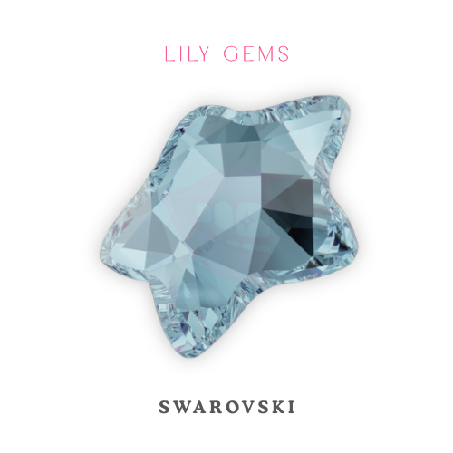 Flower star "AQUAMARINE"