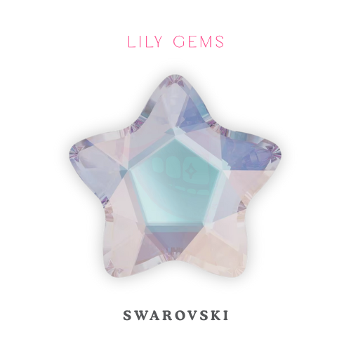 Flower star "CRYSTAL AB"