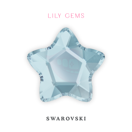 Flower star "AQUAMARINE"